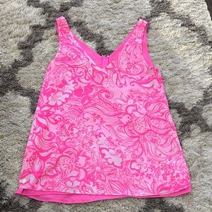 Lilly Pulitzer Florin Reversible V-Neck Tank Top